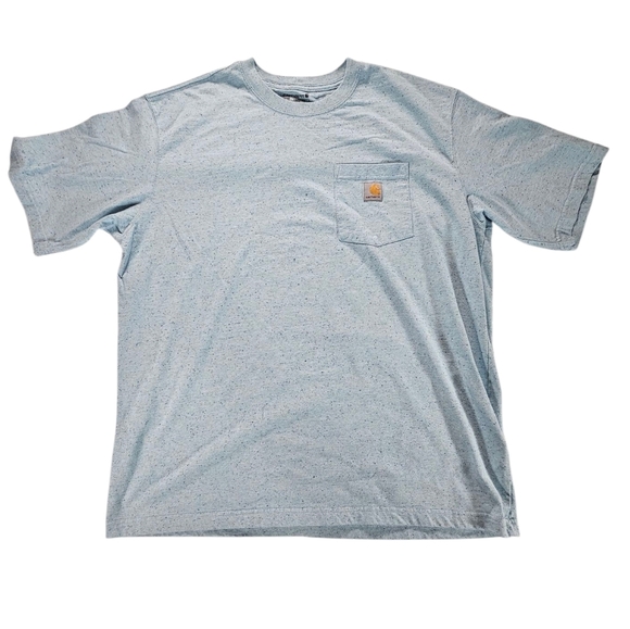 Carhartt Men's Loose Fit Blue T-Shirt size XL - Picture 1 of 5